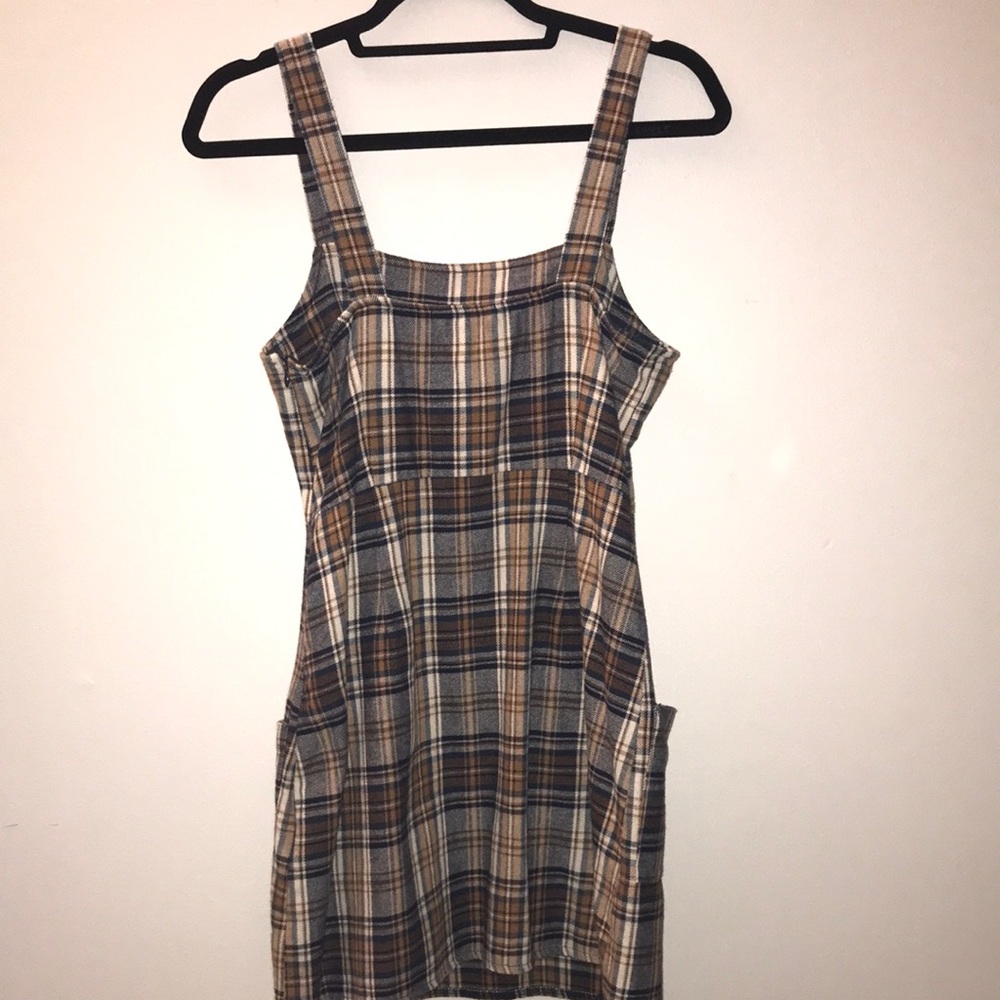 Flannel Pattern Dress - Picture 2 of 3